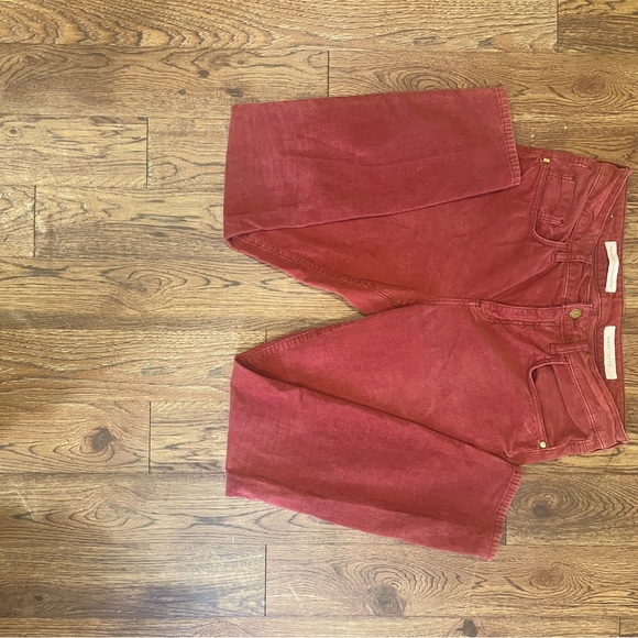 Pilcro The Letterpress Script Coduroy Cropped Skinny Pants - Picture 9 of 10